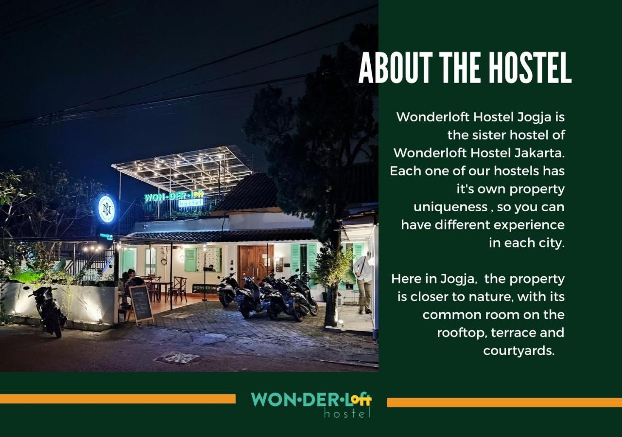 Wonderloft Hostel Jogja Jogyakarta Zewnętrze zdjęcie